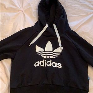adidas cropped hoodie